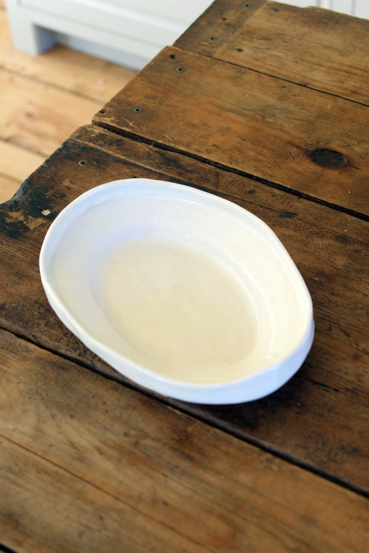 Porcelain Handbuilt Vessel - A